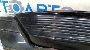 Left front bumper grille for Ford Fusion mk5 17-18 without fog lights, gloss, sand