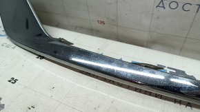 Left front bumper molding for Ford Fusion mk5 17-18 without fog lights, chrome, sand, broken mount