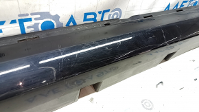 Left side sill for Ford Fusion mk5 13-20, black, broken mounting, dented, scratches