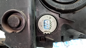 Honda Accord 17 hybrid left front headlight, halogen headlight under DRL, broken mount