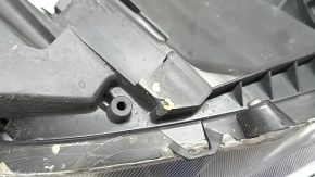 Honda Accord 17 hybrid left front headlight, halogen headlight under DRL, broken mount