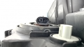 Right front headlight, bare, Honda Accord 2017, hybrid, halogen, under DRL, sand