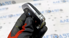 Smart BMW X1 F48 16-22 key, 4 buttons, scratches, nicks, peeling chrome and coating