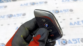 Smart BMW X1 F48 16-22 key, 4 buttons, scratches, nicks, peeling chrome and coating