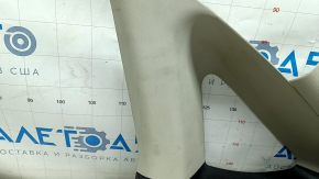 Upper right rear pillar trim for Ford Fusion mk5 17-19, gray with black trim, dry cleaned