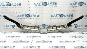 Honda Accord 16-17 hybrid chrome grille cover, broken mount, swollen chrome, sand