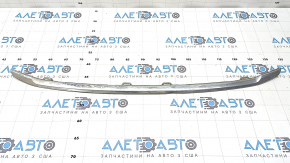 Lower front bumper molding for a Honda Accord 2016-2017, hybrid, chrome, sand, broken mount
