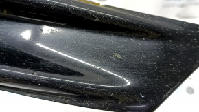 Honda Accord 16-17 hybrid front bumper right side grille under fog lights, with gloss black trim, scratches, sand