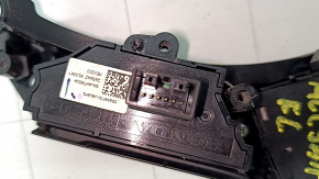 Left steering wheel control buttons for a Honda Accord 2016-2017 with a menu button, glossy trim, and lower controls. The mount is broken and worn.