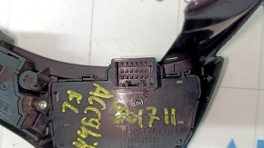 Left steering wheel control buttons for a Honda Accord 2016-2017 with a menu button, glossy trim, and lower controls. The mount is broken and worn.