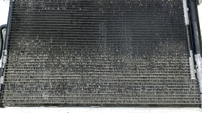 The air conditioning radiator condenser Audi A3 8V 15-20 1.4T, 1.8T, 2.0T has broken honeycombs