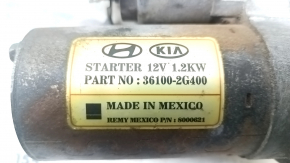 Starter Hyundai Sonata 11-15