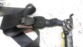 Driver's seat belt with tensioner Hyundai Sonata 11-15 black shot