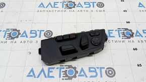 Driver's seat control BMW X1 F48 16-22 black, for pumping, for memory, break fastening