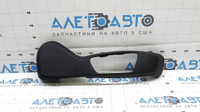 BMW X1 F48 16-19 right side passenger seat trim, black, electrically powered, scratched
