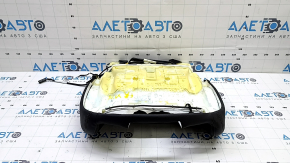 BMW X1 F48 16-22 passenger seat cushion upholstery, black leather, heated