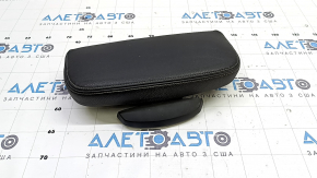 Knee support for driver's seat BMW X1 F48 16-22 leather black, with bracket