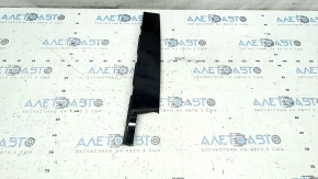 Front left side door trim for VW Tiguan 18-20, black gloss, broken guide, scratches