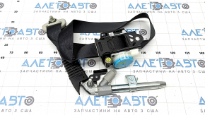 Driver's seat belt with tensioner Mazda 6 18-21 black, broken belt, worn