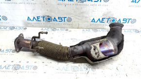 Ford Escape MK3 2013-2016 2.0T catalytic converter mesh is torn.