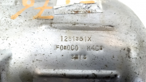 Ford Escape MK3 2013-2016 2.0T catalytic converter mesh is torn.
