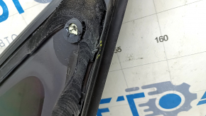 Rear left window, blind glass, Ford Fusion mk5 13-20, two chrome parts, scratches on chrome, cut seal