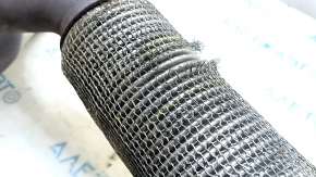 Audi A3 8V 15-20 2.0T exhaust pipe with catalytic converter under the muffler on both sides, the mesh on the corrugation is torn