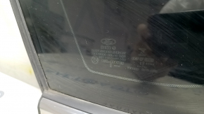 Rear left window, blind glass, Ford Fusion mk5 13-20, two chrome parts, scratches on chrome, cut seal