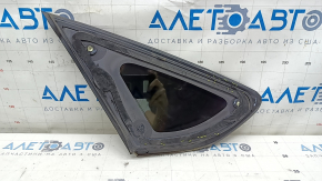 Rear right window, blind glass, Ford Fusion mk5 13-20, two chrome parts, scratches on chrome, cut seal