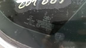 Rear right window, blind glass, Ford Fusion mk5 13-20, two chrome parts, scratches on chrome, cut seal