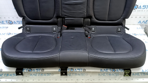 Rear seat row 2 BMW X1 F48 16-22 solid, black leather, deformed leather
