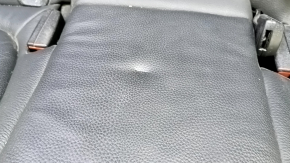 Rear seat row 2 BMW X1 F48 16-22 solid, black leather, deformed leather