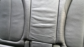Rear seat row 2 BMW X1 F48 16-22 solid, black leather, deformed leather