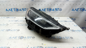 Right front headlight assembly for Ford Fusion mk5 17-20 LED, with DRL and unit