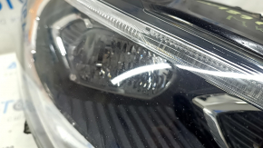 Right front headlight assembly for Ford Fusion mk5 17-20 LED, with DRL and unit