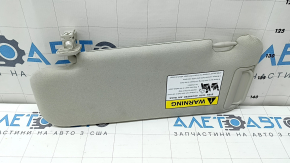 Right sunroof visor for Mazda 6 18-21, gray with backlight, without hook, for cleaning