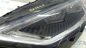 Left front headlight assembly for Ford Fusion mk5 17-20 LED, with DRL, with unit, chips, scratches, scuffs