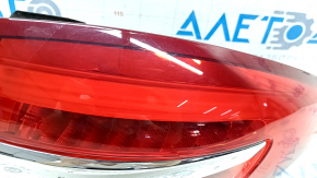 Ford Fusion mk5 17-20 right outer fender light with chrome molding, scratches