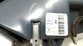 Ford Fusion mk5 17-20 right outer fender light with chrome molding, scratches