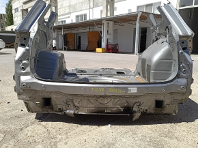 Rear panel for VW Tiguan 18-24, 2 parts, on the body, silver