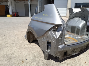 Quarter wing rear left VW Tiguan 18-24 long on the body, silver, painted