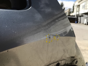 Rear right quarter wing for a VW Tiguan 18-24 long, silver, painted, dents
