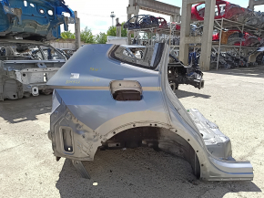 Rear right quarter wing for a VW Tiguan 18-24 long, silver, painted, dents