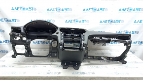 Front dashboard with Airbag for Ford Fusion mk5 17-20, black, with start-stop and speaker, scratched