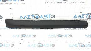 Right front panel trim for Mazda 6 18-21, black leather