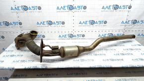 VW Tiguan 18-24 AWD exhaust pipe with catalytic converter, type 2, with bracket