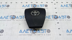 Airbag in the driver's steering wheel for Toyota Prius 30 10-15, black, worn