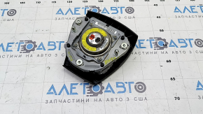 Airbag in the driver's steering wheel for Toyota Prius 30 10-15, black, worn