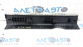 Front left door sill trim for Mazda 6 18-21 type 2, black, scratches