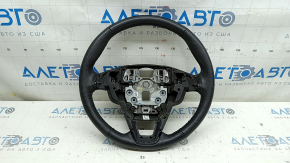 Ford Fusion mk5 17-20 steering wheel, black leather, scratches